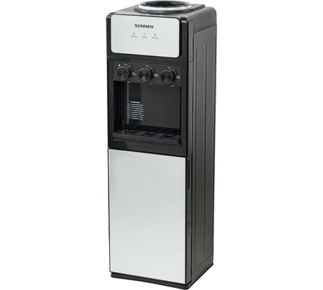 Кулер для воды SONNEN Fse-03ri напольный, нагрев/охлаждение электронное, 3 крана, шкаф 455743