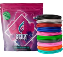 Набор petg-пластика для 3д ручек Funtasy 9 цветов по 5 метров PETG-SET-9-5