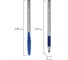 Шариковая ручка с грипом i-STICK Point BRAUBERG, синяя, корпус серый, игольчатый узел 0.7 мм, линия письма 0.35 мм 50 шт 144021 8