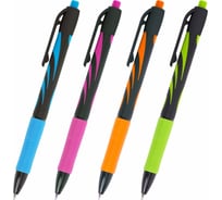Автоматическая шариковая ручка BRAUBERG Ultra-rt Neon, синяя, 0.7 мм, линия 0.35 мм 143932