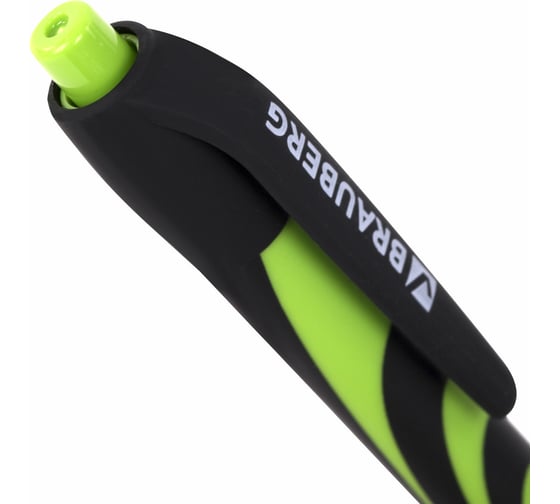 Автоматическая шариковая ручка BRAUBERG Ultra-rt Neon, синяя, 0.7 мм, линия 0.35 мм 143932
