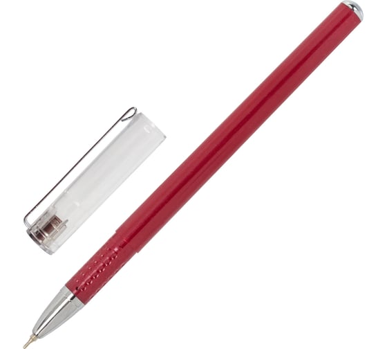 Масляная шариковая ручка BRAUBERG Oxet Color, синяя, корпус ассорти, игольчатый узел 0.7 мм, линия письма 0.35 мм 143003