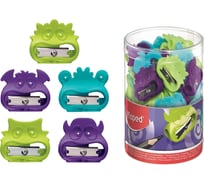 Фигурная точилка MAPED Vivo Monsters, пластиковый корпус, ассорти 063511 271915