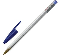 Шариковая ручка STAFF Basic Budget Bp-04 синяя, линия письма 0.5 мм 143868