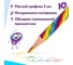 Карандаши с многоцветным грифелем ЮНЛАНДИЯ 28 шт., Magic, ассорти, пластиковая туба 880950 4