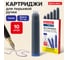 Картриджи чернильные Delta BRAUBERG, синие, 20 упаковок по 10 шт 143956 4