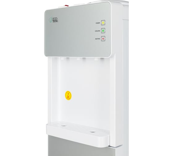 Кулер напольный ECOTRONIC K23-LCE XS white-silver 12619