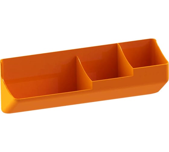 Магнитный лоток-органайзер для аксессуаров BoardSYS оранжевый Лоток-3XLо 1
