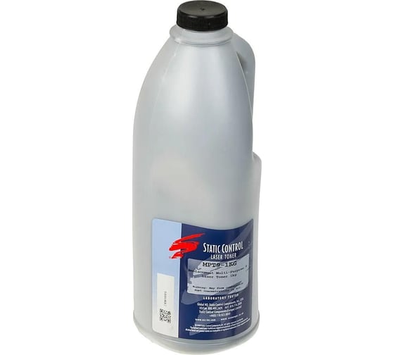 Тонер STATIC CONTROL MPT9-1KG черный, флакон 1000 гр., для принтера HP LJ Pro PM401/ P2055/P3005/P3015 1127461