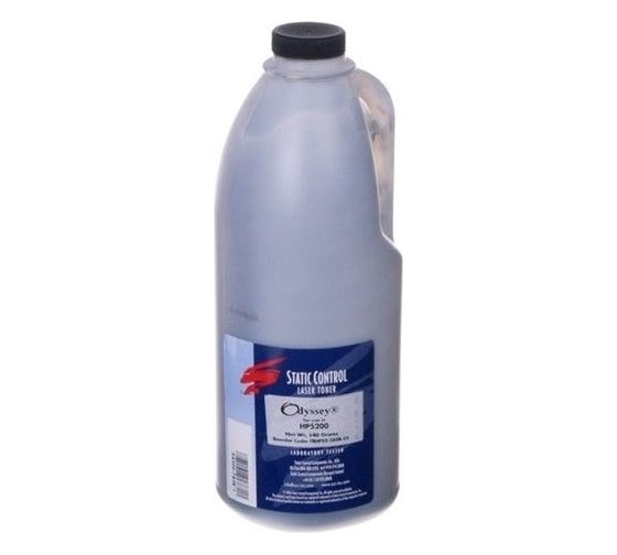 Тонер STATIC CONTROL MPSPLUS-1KG черный, флакон 1000 гр., HP LJ1010-9000/LJP2015/P2055/P3015/M425/M525 953665
