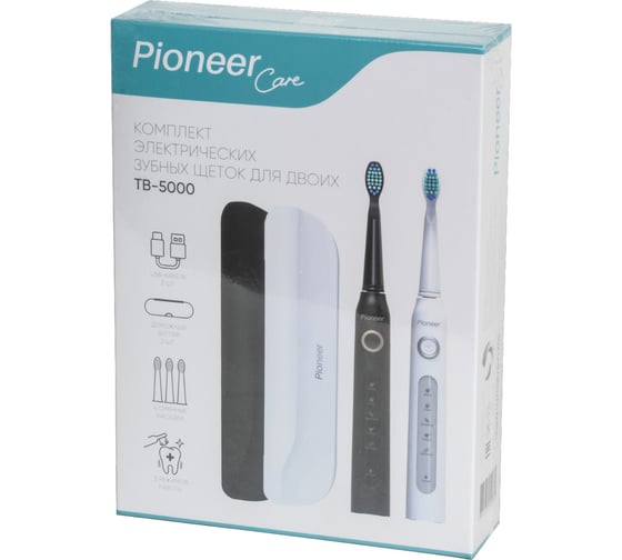 Зубная щетка электрическая Pioneer комплект TB-5000