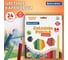Карандаши цветные BRAUBERG классические, 24 ярких цвета, Premium, комплект 880547 3