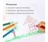 Карандаши цветные BRAUBERG классические, 24 ярких цвета, Premium, комплект 880547 7
