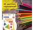 Карандаши цветные BRAUBERG трехгранные, 36 ярких цветов, Premium, комплект 880545 3