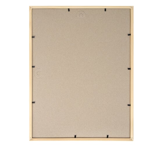 Рамка BRAUBERG 30x40 см небьющаяся, аналог Ikea, багет 12 мм, дерево, Woodray, цвет натуральный 391361