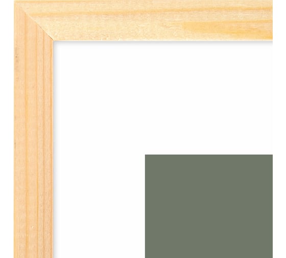 Рамка BRAUBERG 21x30 см небьющаяся, аналог Ikea, багет 12 мм дерево, Woodray, цвет натуральный 391360