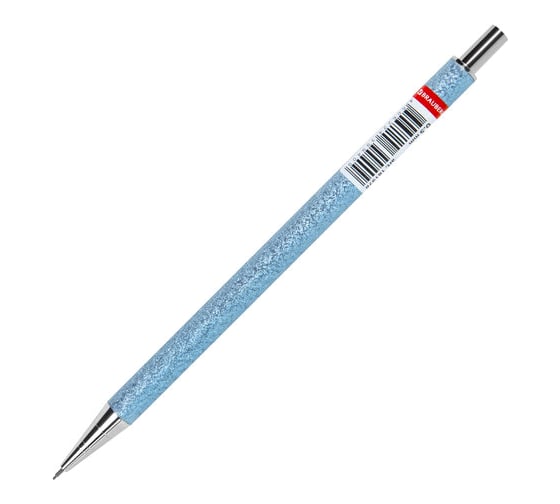 Карандаш механический BRAUBERG 0,5 мм, HB, Ocean Blue, металлический корпус 181978
