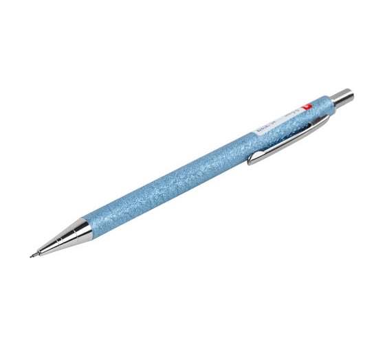 Карандаш механический BRAUBERG 0,5 мм, HB, Ocean Blue, металлический корпус 181978
