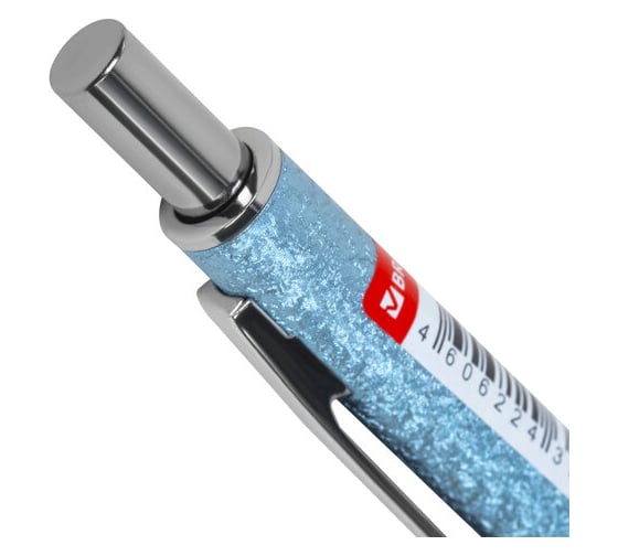Карандаш механический BRAUBERG 0,5 мм, HB, Ocean Blue, металлический корпус 181978