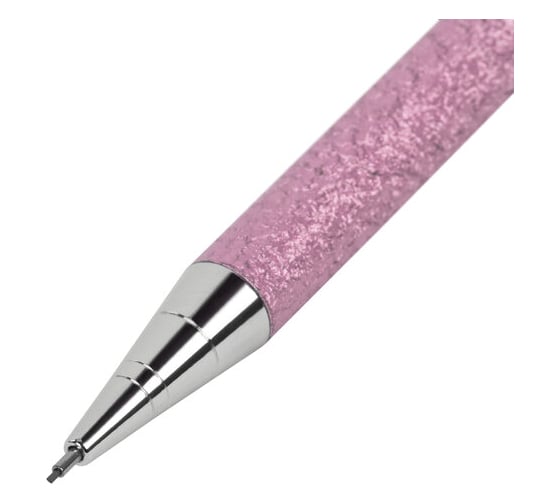 Карандаш механический BRAUBERG 0,5 мм, HB, Rose Pink, металлический корпус 181979