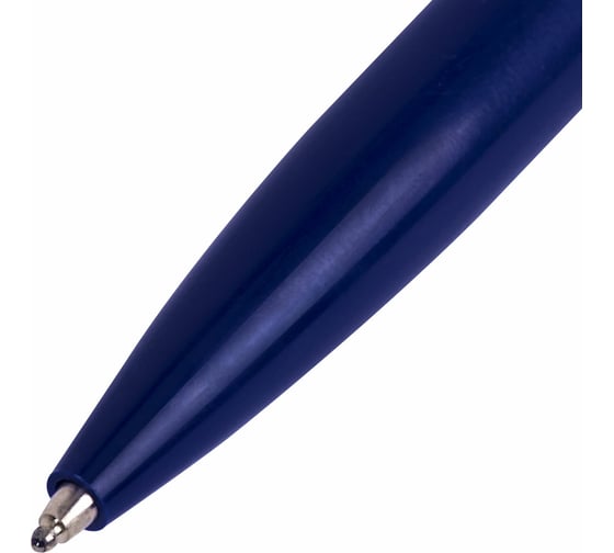 Автоматическая шариковая ручка BRAUBERG X17 Blue, синяя, корпус синий, стандартный узел 0.7 мм, линия письма 0.5 мм 144157