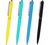 Автоматическая шариковая ручка BRAUBERG X17 Color, синяя, стандартный узел 0.7 мм, линия письма 0.5 мм 144154