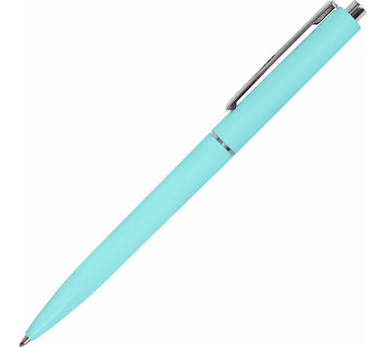 Автоматическая шариковая ручка BRAUBERG X17 Pastel, синяя, стандартный узел 0.7 мм, линия письма 0.5 мм 144155