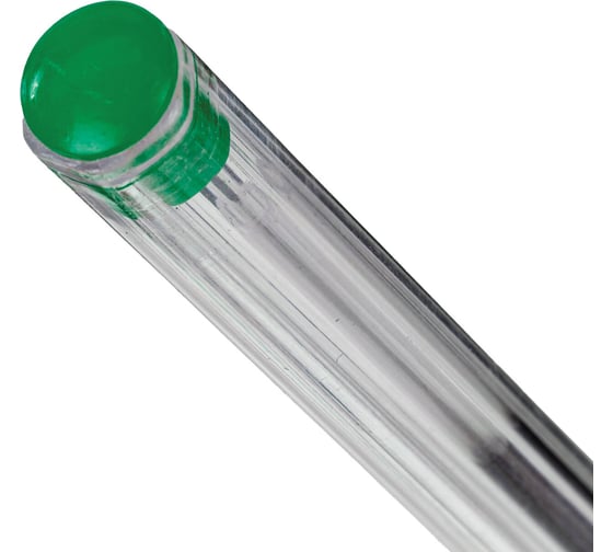 Шариковая ручка Staff Basic Bp-01 письмо 750 м, зеленая, длина корпуса 14 см, узел 1 мм 143739