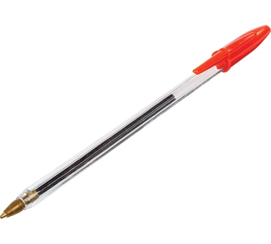 Шариковая ручка Staff Basic Bp-01 письмо 750 м, красная, длина корпуса 14 см, узел 1 мм 143738