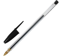 Шариковая ручка Staff Basic Bp-01 письмо 750 м, черная, длина корпуса 14 см, узел 1 мм 143737