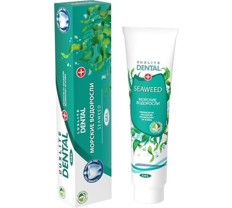 Гелевая зубная паста Luxlite DENTAL Морские водоросли 10521