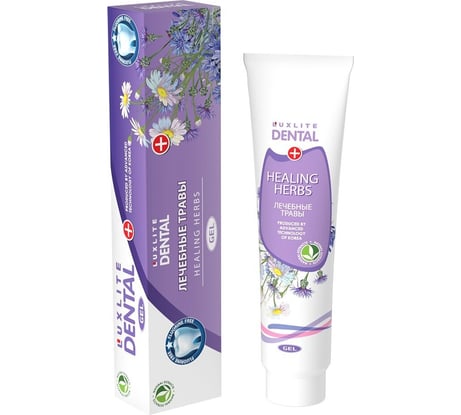 Гелевая зубная паста Luxlite DENTAL Лечебные травы 10522