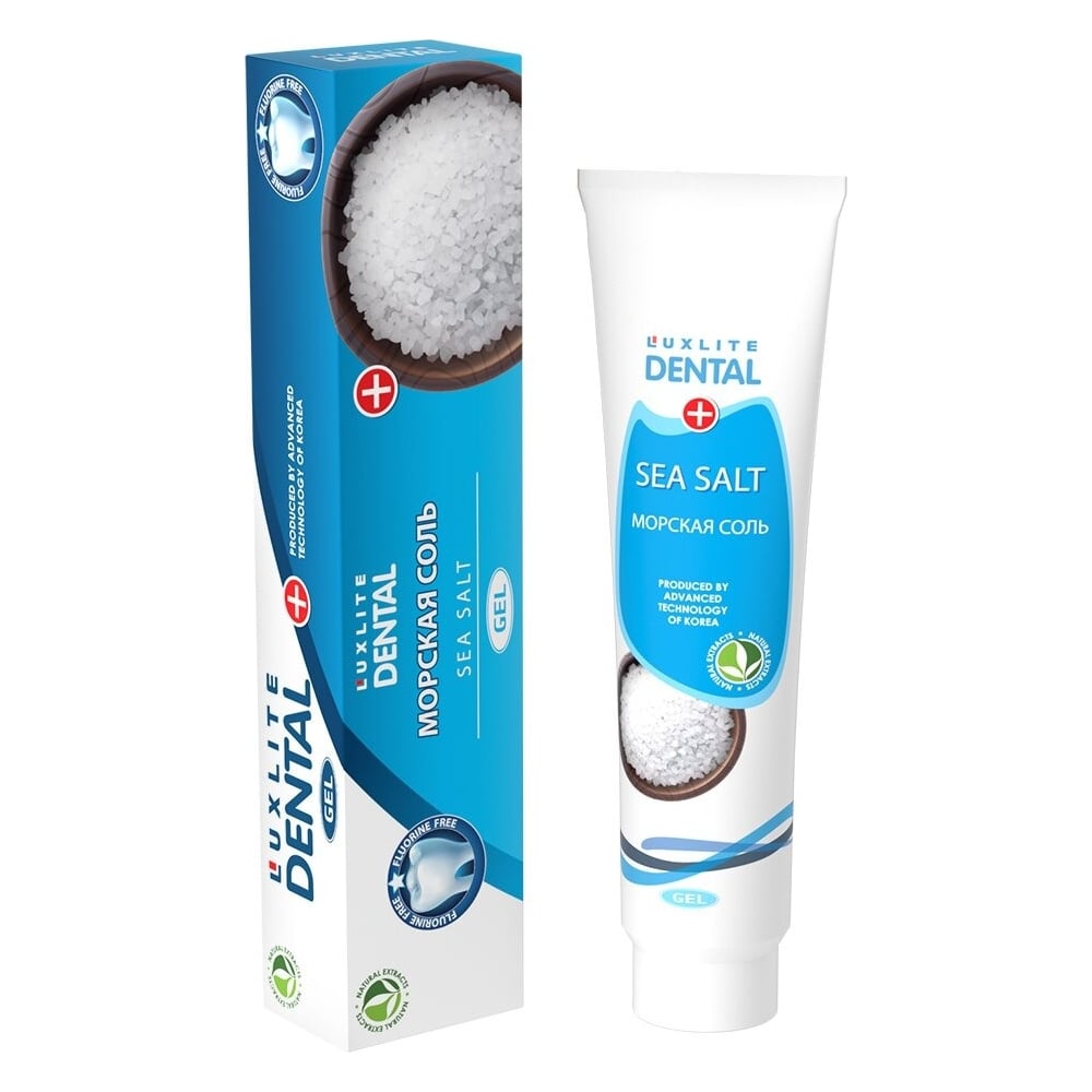 Гелевая зубная паста Luxlite DENTAL Морская соль 10524 - выгодная цена ...