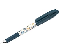 Ручка перьевая Schneider Zippi Space синяя, 1 картридж, грип, темно-синий-белый корпус 168917