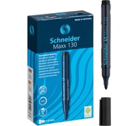 Маркер перманентный Schneider Maxx 130 черный, пулевидный, 3 мм 113001