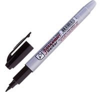 Маркер перманентный Crown Multi Marker Super Slim черный, пулевидный P-505F