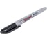 Маркер перманентный Crown "Multi Marker Super Slim" черный, пулевидный, 1мм, 12 шт. P-505F 2
