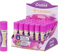 Клей-карандаш Crown Indicator 08г с цветным индикатором ПВП CG-8M