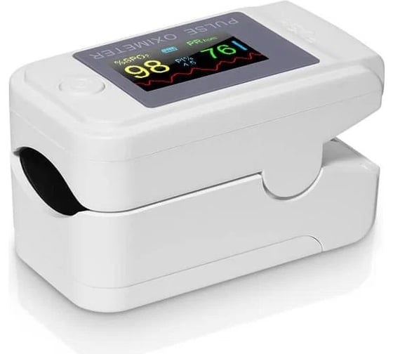 Пульсоксиметр QUMO Health Pulse Q1 автоматический, на палец, питание-батареи ААА 32052