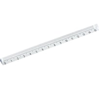 Линейка Стамм, 15 см, пластиковая, 48 шт. в упаковке, трехгранная, прозрачная, бесцветная ЛН-31234