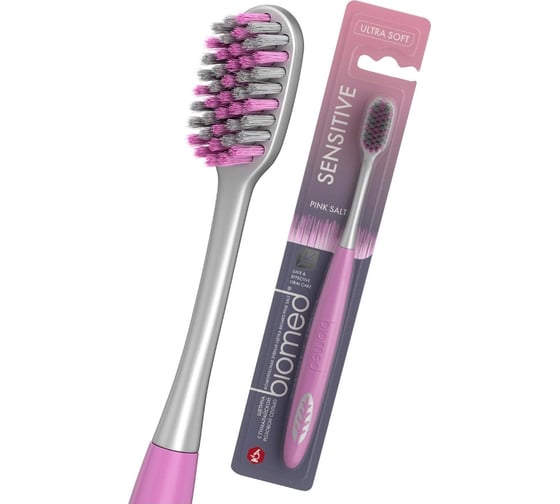 Зубная щетка Biomed PINK SALT SOFT 111.03435.0101