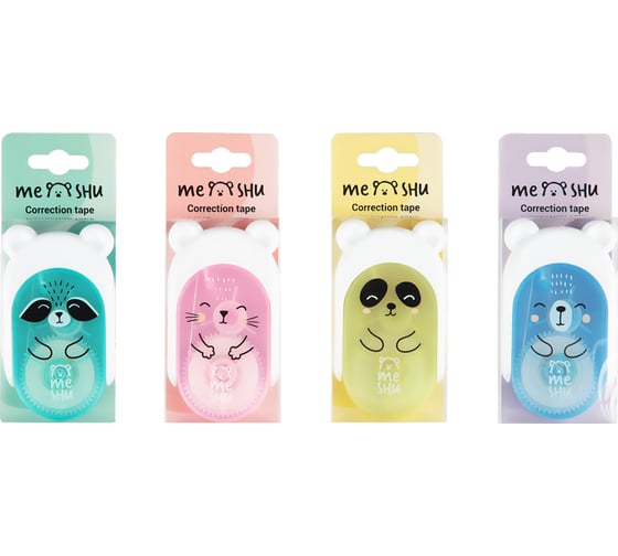 Корректирующая лента MESHU Cutes 5мм х 12м ПВХ-бокс европодвес MS56740 MS_56740