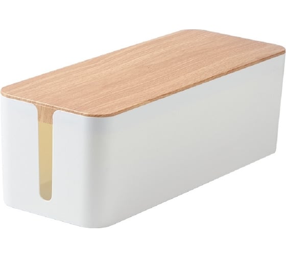 Органайзер CS-BOX-WH белый/бамбук Cactus 1895567