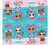 Салфетки бумажные ND Play трехслойные LOL Present Surprise 33x33 см 20 шт 304222