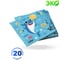 Салфетки бумажные ND Play трехслойные Акулята 33x33 см 20 шт 303025 3