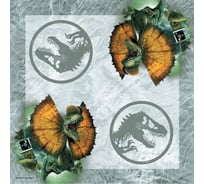 Салфетки бумажные ND Play Jurassic World трехслойные желтый лого 33x33 см 20 шт 304259