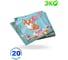Салфетки бумажные ND Play трехслойные Корги 33x33 см 20 шт 303610 3