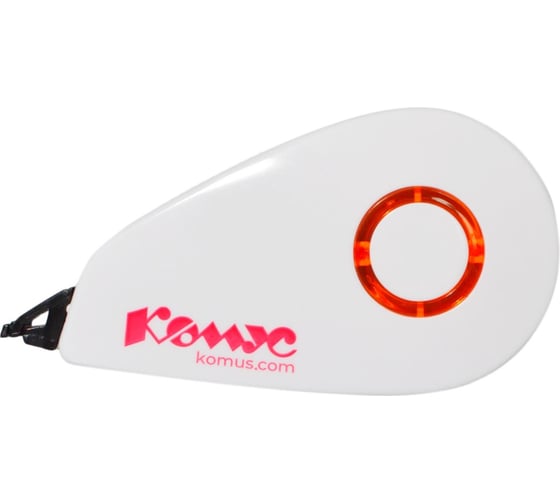 Корректирующая лента Комус Flash 5 мм х 12 м, корпус белый TW 1151946