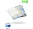 Салфетки бумажные трехслойные Мозаика 33x33см 20шт ND Play 302981 3