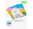 Салфетки бумажные трехслойные Лама 33x33см 20шт ND Play 297183 3